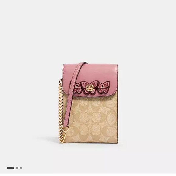 🌹Rachel phone crossbody with butterfly appliqué🌹